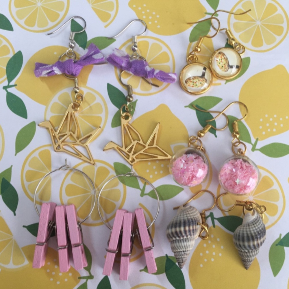 🍊 NWT Dangle Earrings Bundle Lot 6